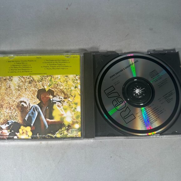 John Denvers Greatest Hits CD 1973 RCA Release Folk/Country Music Collection - Picture 3 of 3